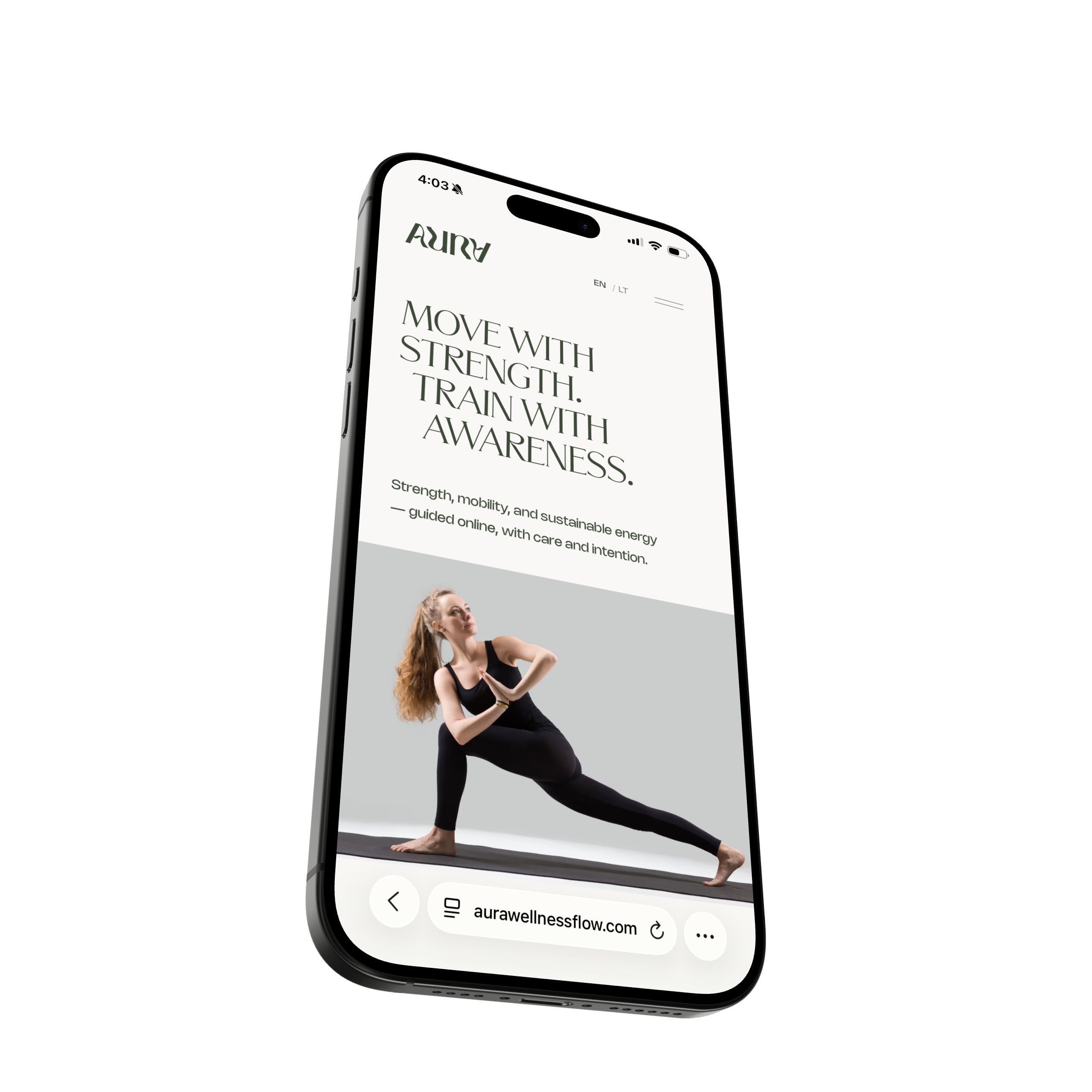 AurumWellnessFlow — wellness platform built with Next.js, Framer Motion, and Stripe