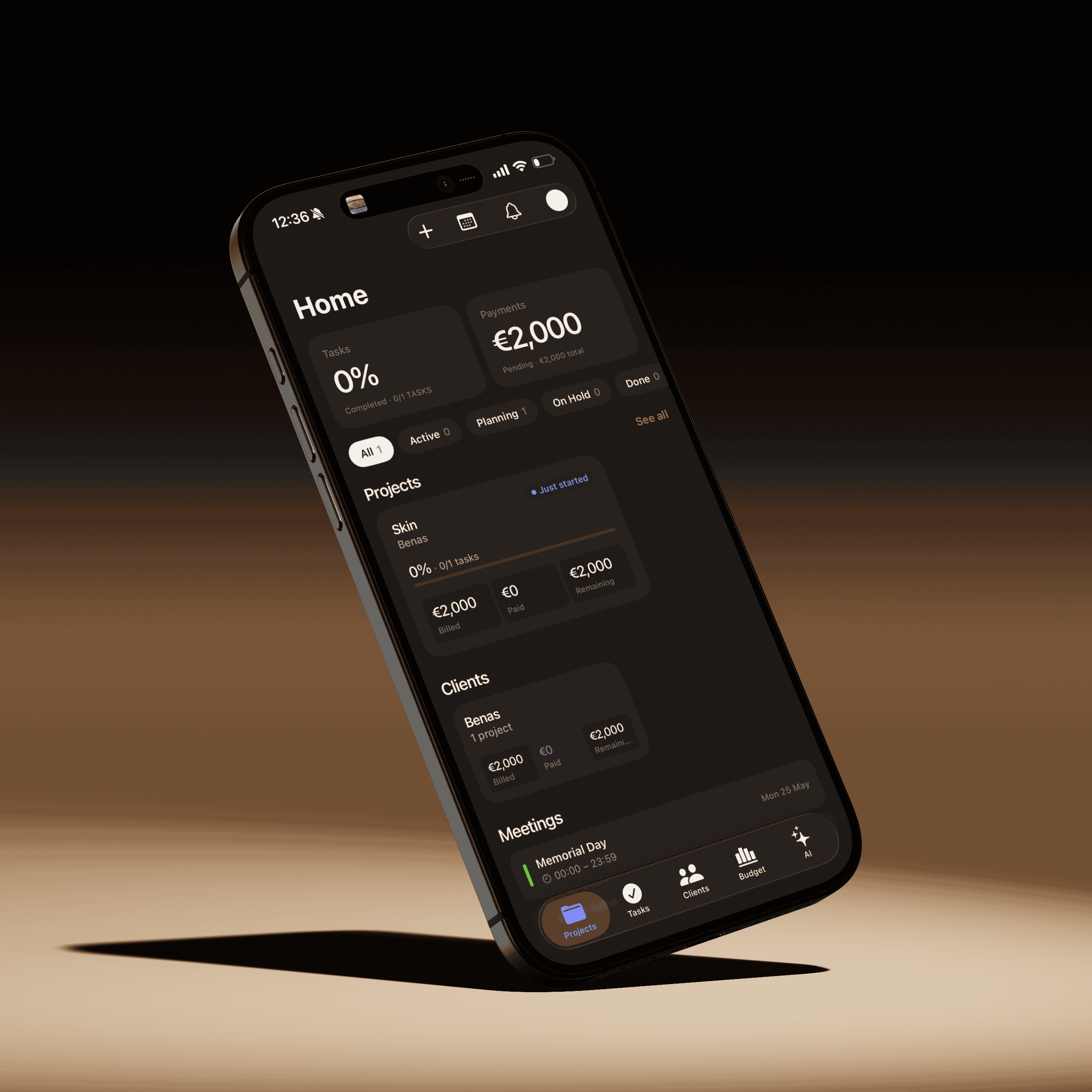 Growly — SaaS CRM platform built with Next.js, Supabase, and Stripe